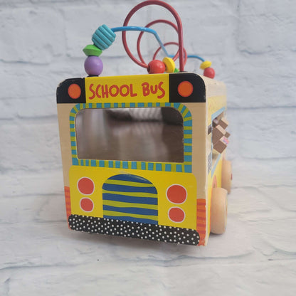 Alex Rolling Busy Bus, Wood, GUC