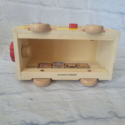 Alex Rolling Busy Bus, Wood, GUC