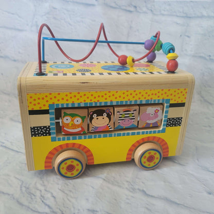 Alex Rolling Busy Bus, Wood, GUC