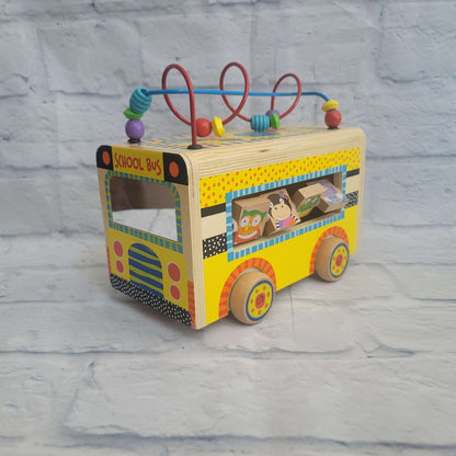 Alex Rolling Busy Bus, Wood, GUC