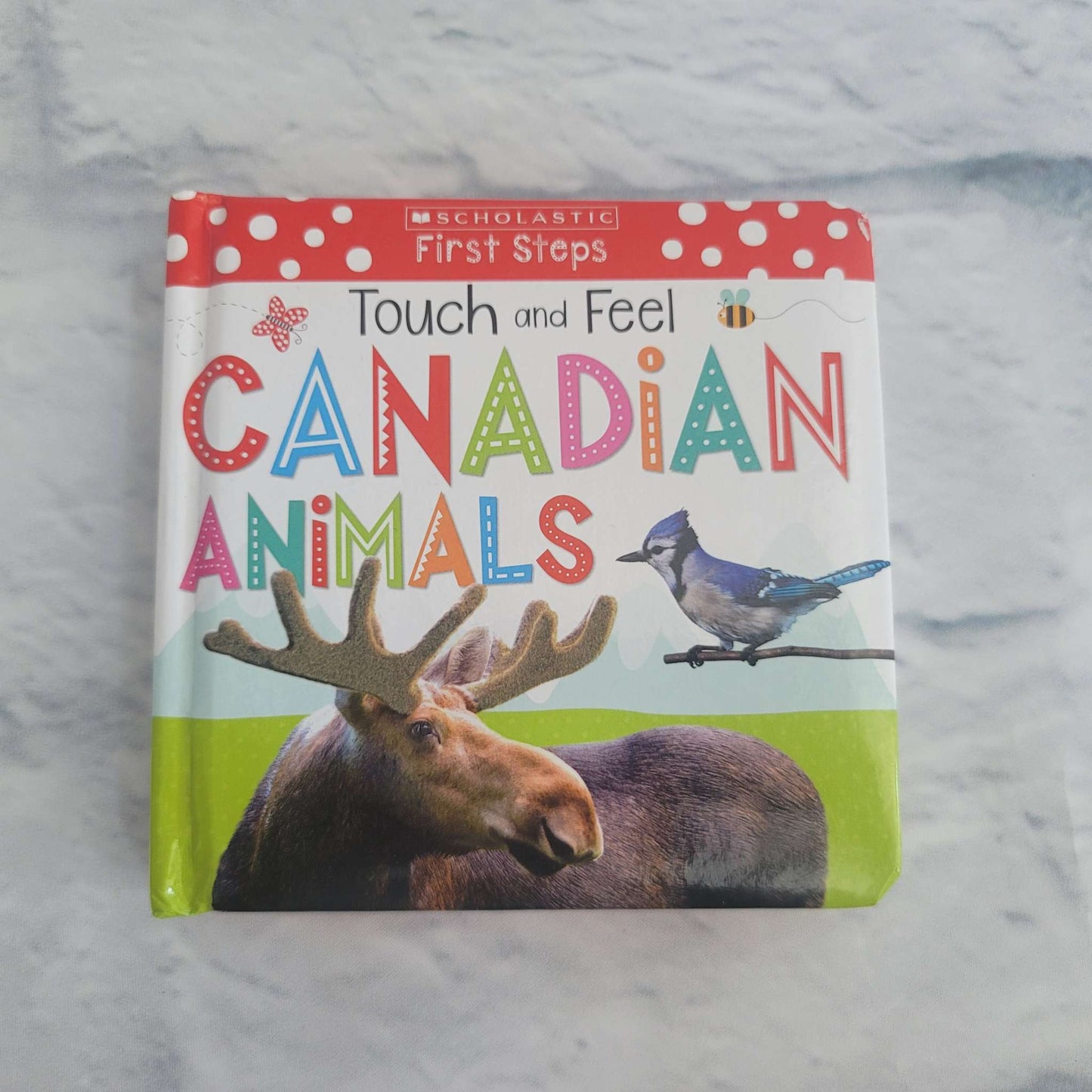Touch and Feel Book Bundle: Canada and Canadian Animals, VGUC