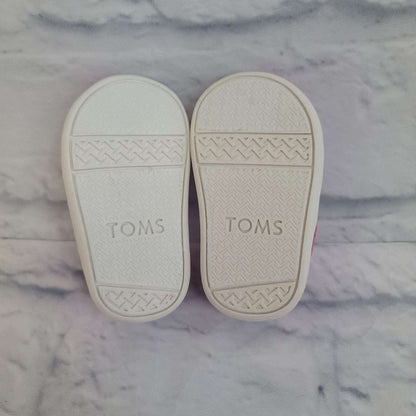 Toms Mesh Slip on Shoes, Pink, Size 3 Toddler, EUC, Shoes 3 (Baby: 0-12 mth)