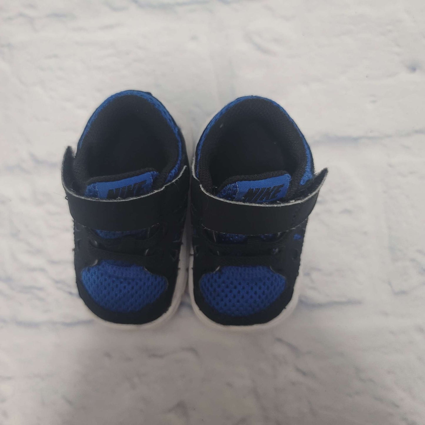 Nike Mesh Sneakers, Black/Blue, Size 3 Toddler, VGUC, Shoes 3 (Baby: 0-12 mth)