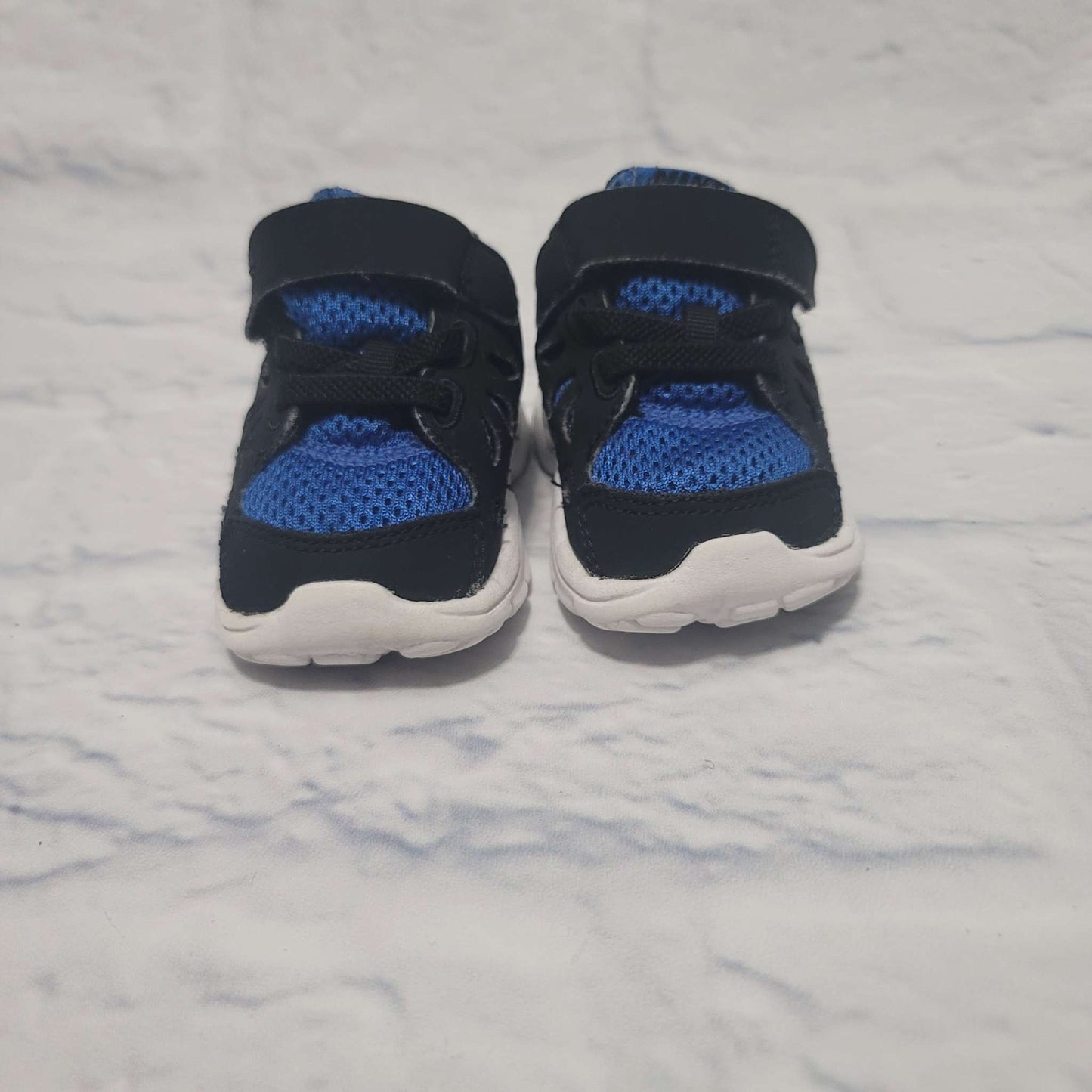 Nike Mesh Sneakers, Black/Blue, Size 3 Toddler, VGUC, Shoes 3 (Baby: 0-12 mth)