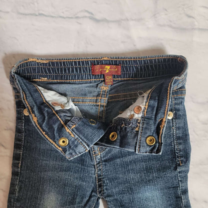 7 For All Mankind SkinnyJeans Bundle, Blue, VGUC, 12 Months, Kids 12 Month (9-12M)