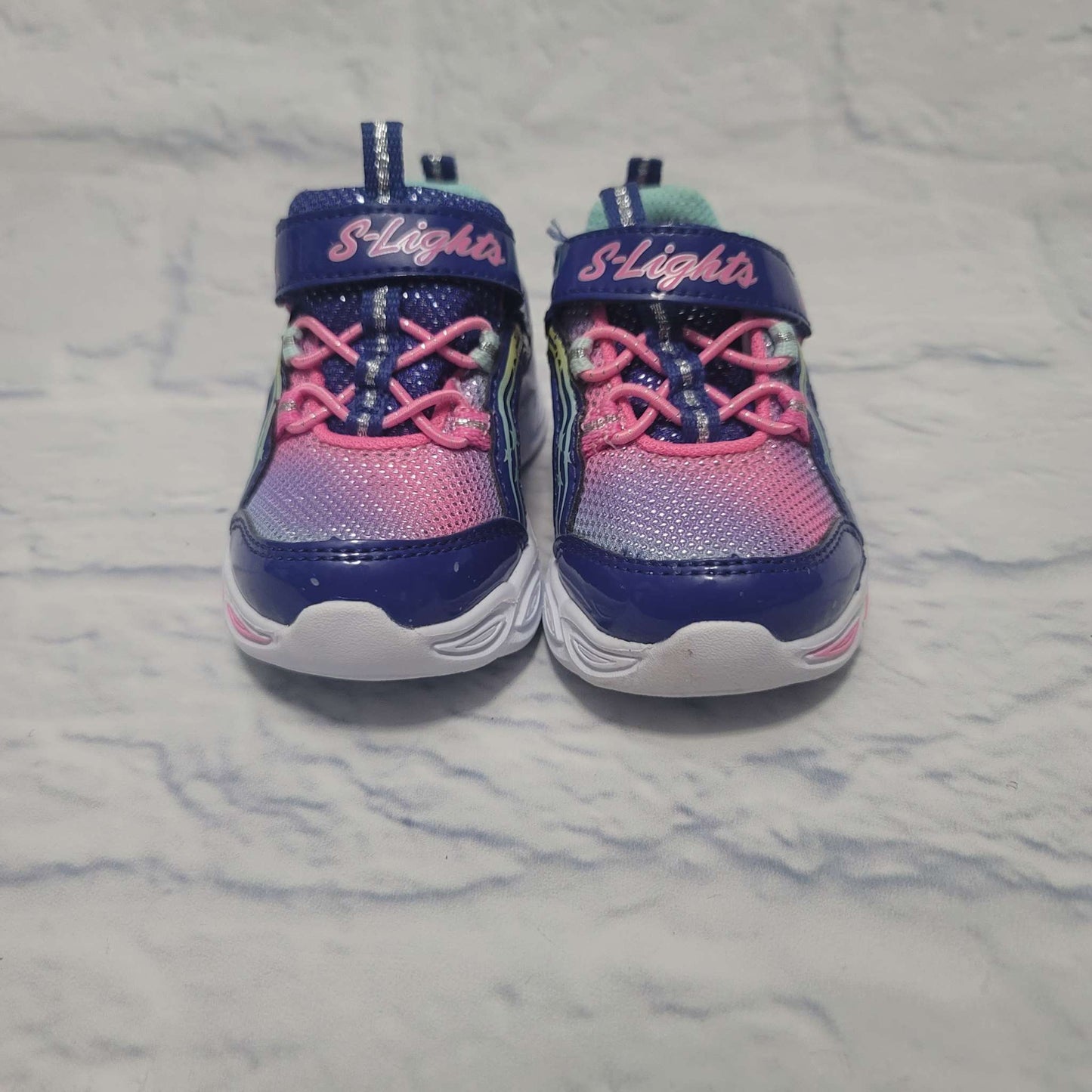 Skeckers Light Up Sneakers, Purple/Pink, Size 5 Toddler, EUC, Shoes 5 (Walkers:12-24 mth)
