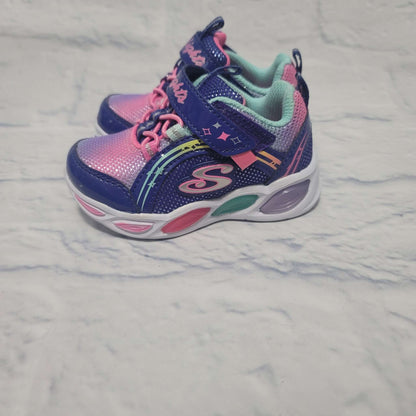 Skeckers Light Up Sneakers, Purple/Pink, Size 5 Toddler, EUC, Shoes 5 (Walkers:12-24 mth)