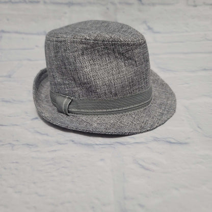 Fedora Hat, Grey, EUC