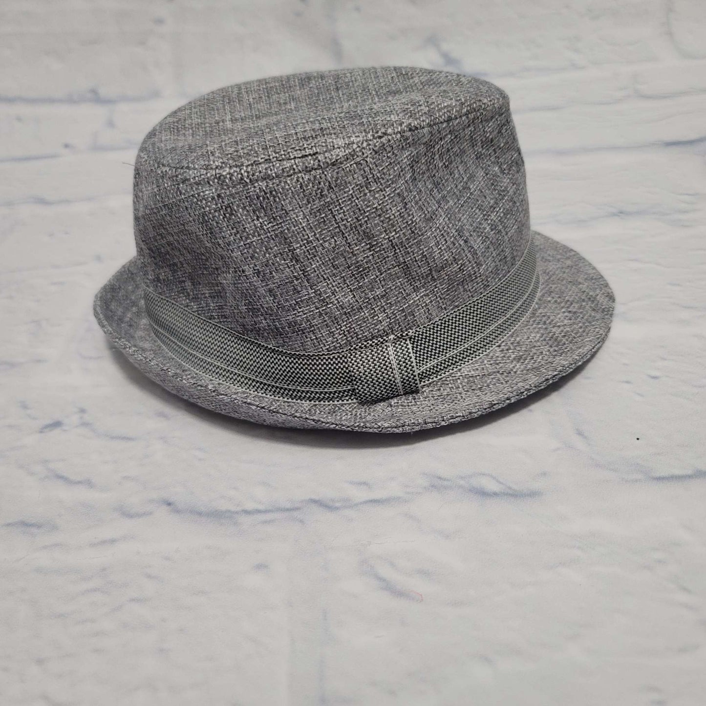 Fedora Hat, Grey, EUC