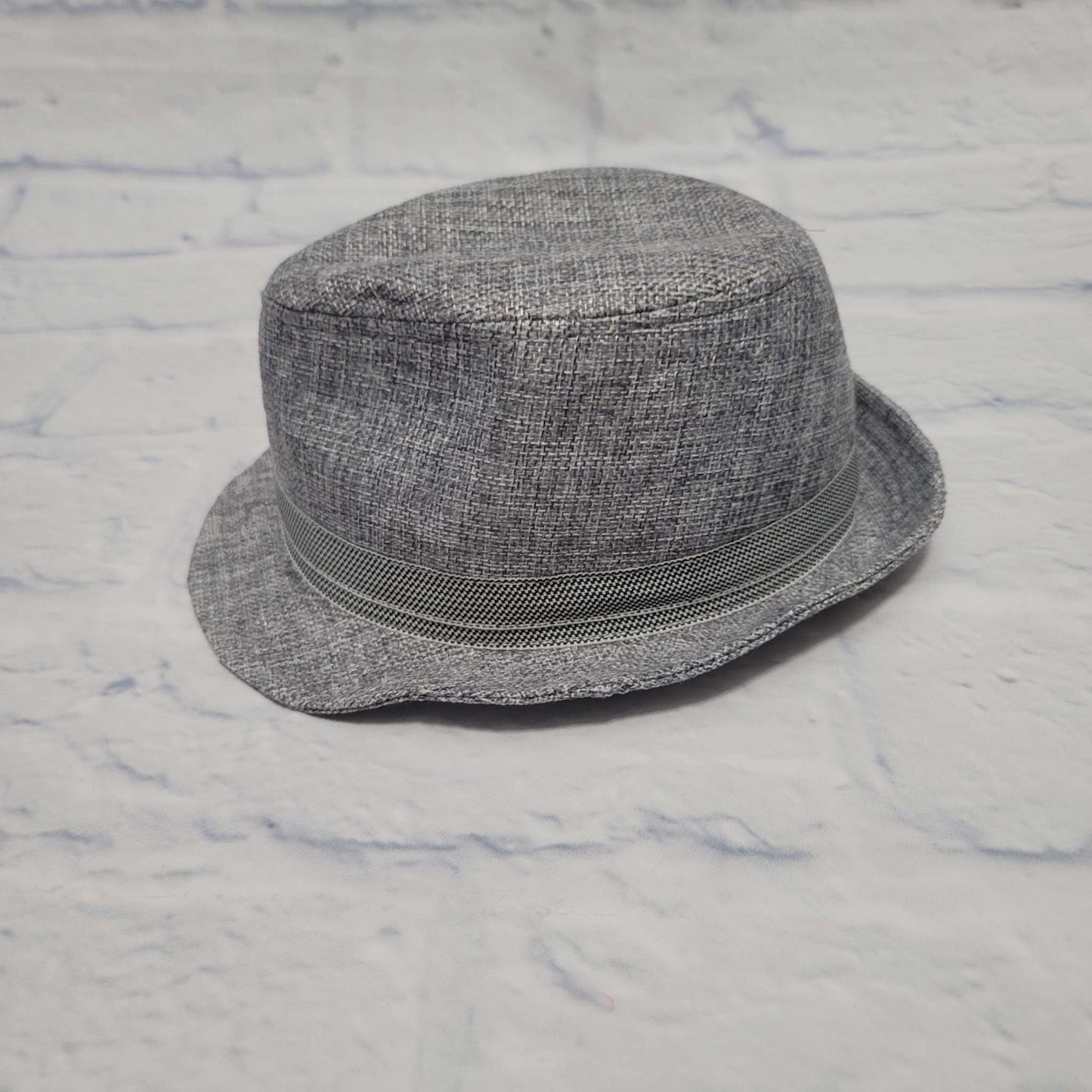 Fedora Hat, Grey, EUC
