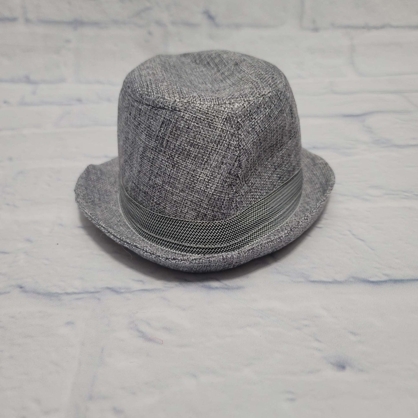 Fedora Hat, Grey, EUC