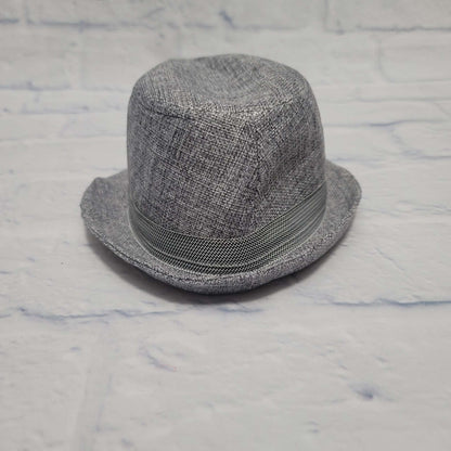 Fedora Hat, Grey, EUC