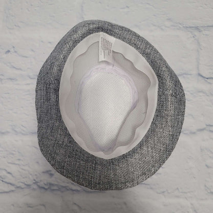 Fedora Hat, Grey, EUC