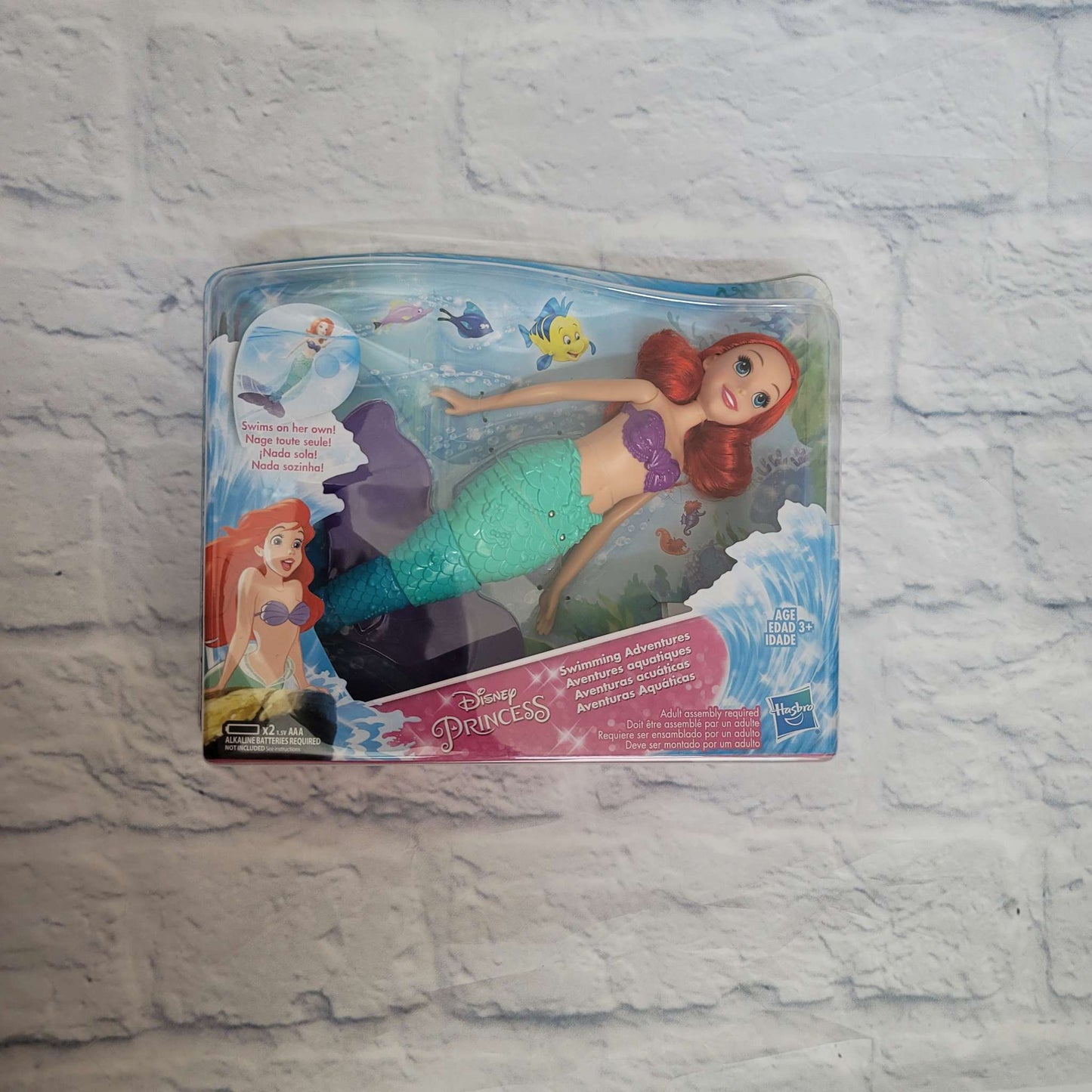 Disney Ariel Princess Swimming Adventures, NEW