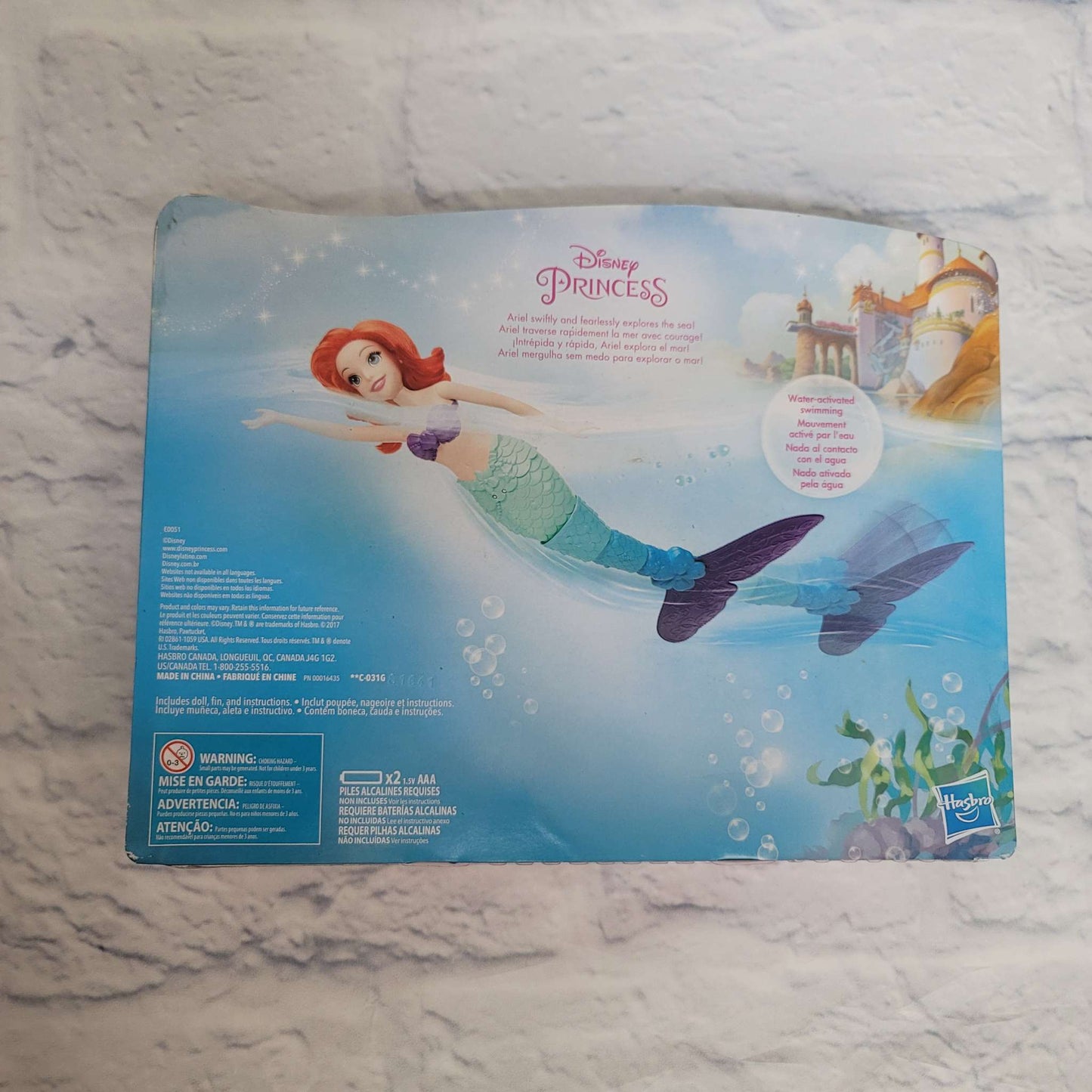 Disney Ariel Princess Swimming Adventures, NEW