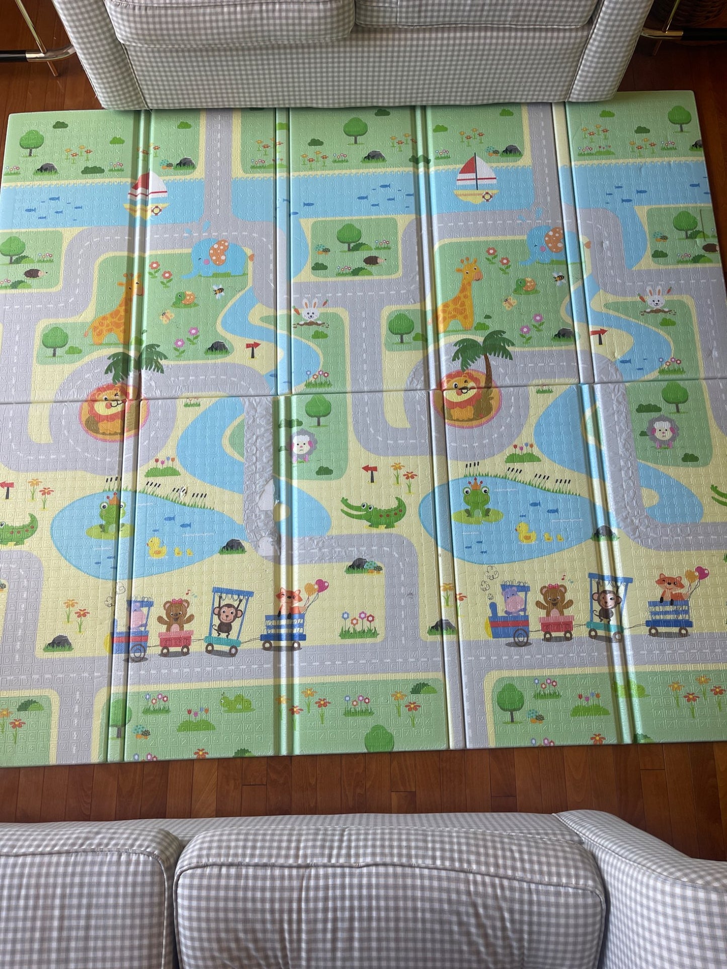 Foldable Floor Mat with Carrying Case