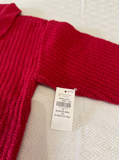 3T Red Sweater New with Tags, Kids 3T