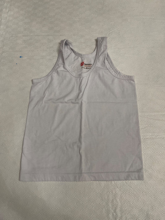 4 - White Tank Tops for Layering, Kids 3T