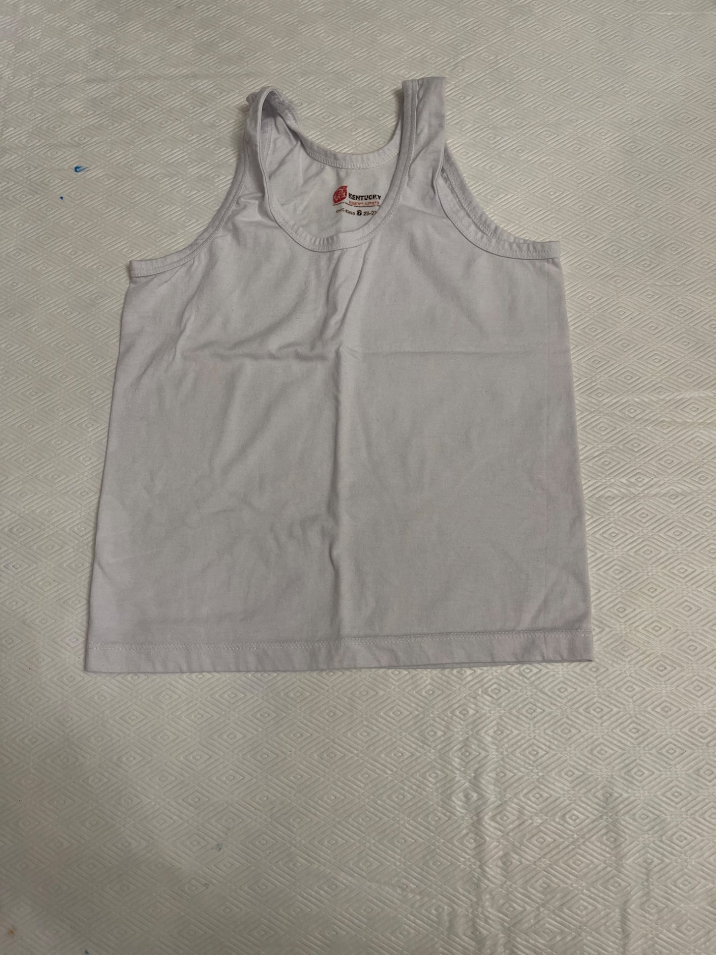 4 - White Tank Tops for Layering, Kids 3T