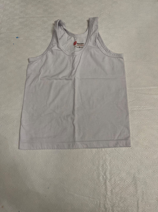 4 - White Tank Tops for Layering, Kids 3T