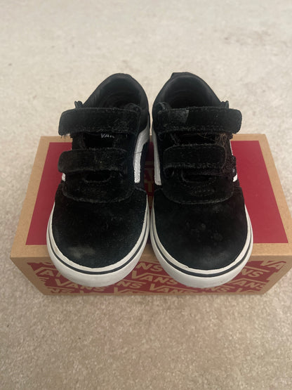 Vans Velcro Sneakers Size 7, Shoes 7 (Walkers:12-24 mth)