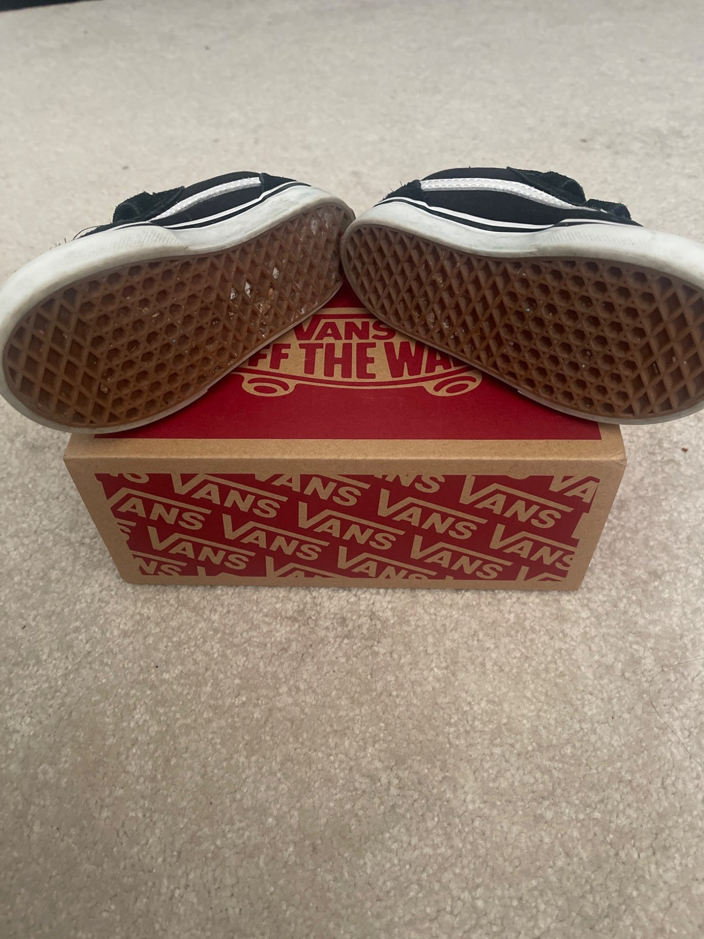 Vans Velcro Sneakers Size 7, Shoes 7 (Walkers:12-24 mth)