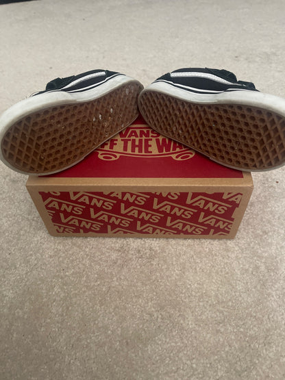 Vans Velcro Sneakers Size 7, Shoes 7 (Walkers:12-24 mth)
