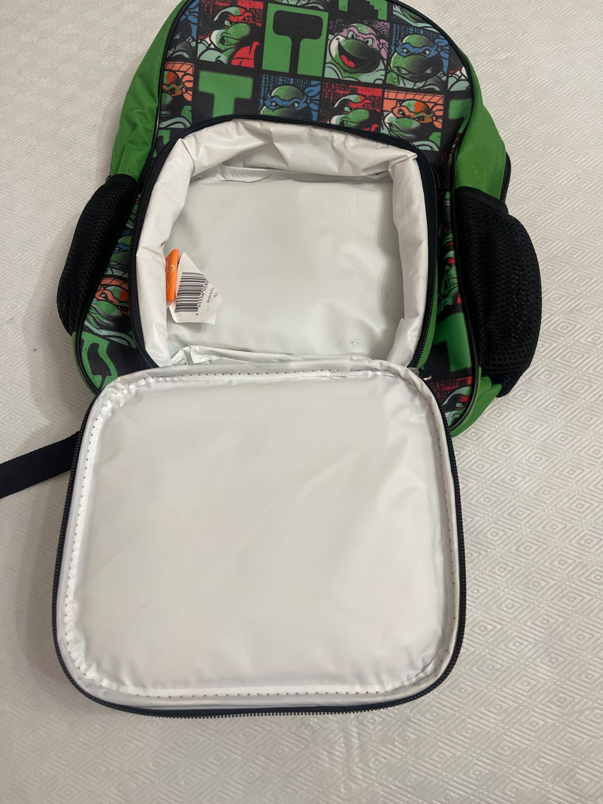 Teenage Mutant Ninja Turtles Backpack & Lunch Bag
