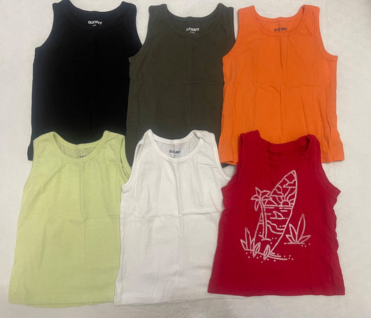 18-24 Month Summer Tanks, Kids 24 Month (18-24M)