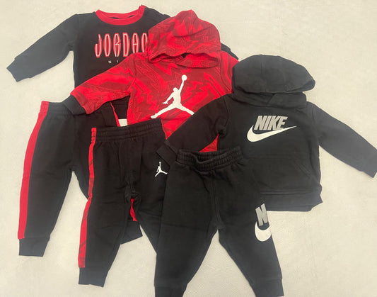 12 Month Nike Jordan Hoodie Sets, Kids 18 Month (12-18M)
