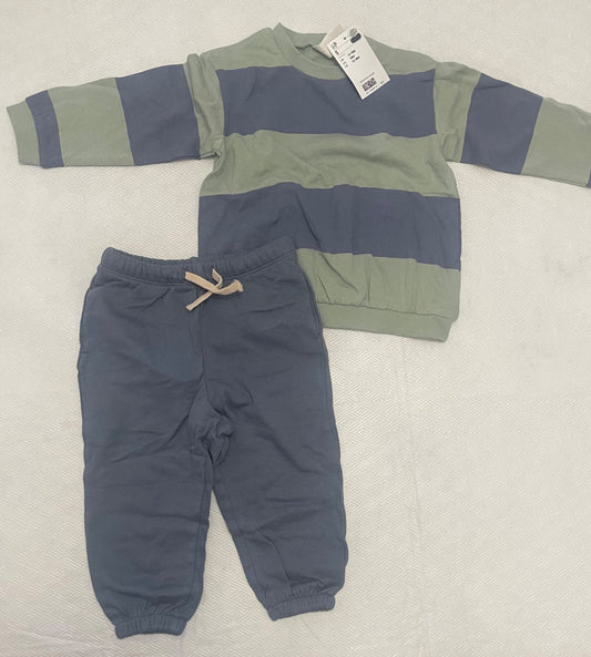 12-18 Month Blue and Green Set, Kids 18 Month (12-18M)