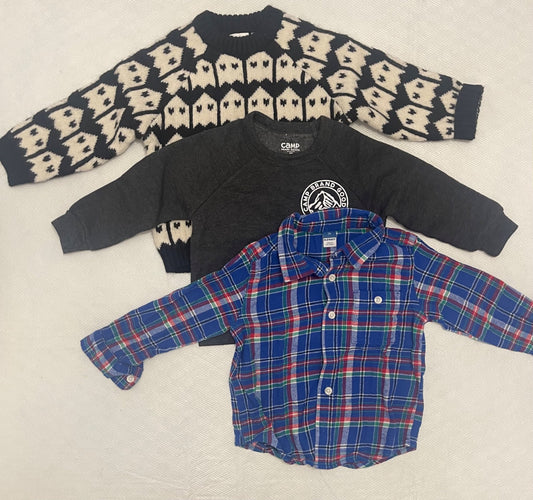 3T Long Sleeve Shirts, Kids 3T