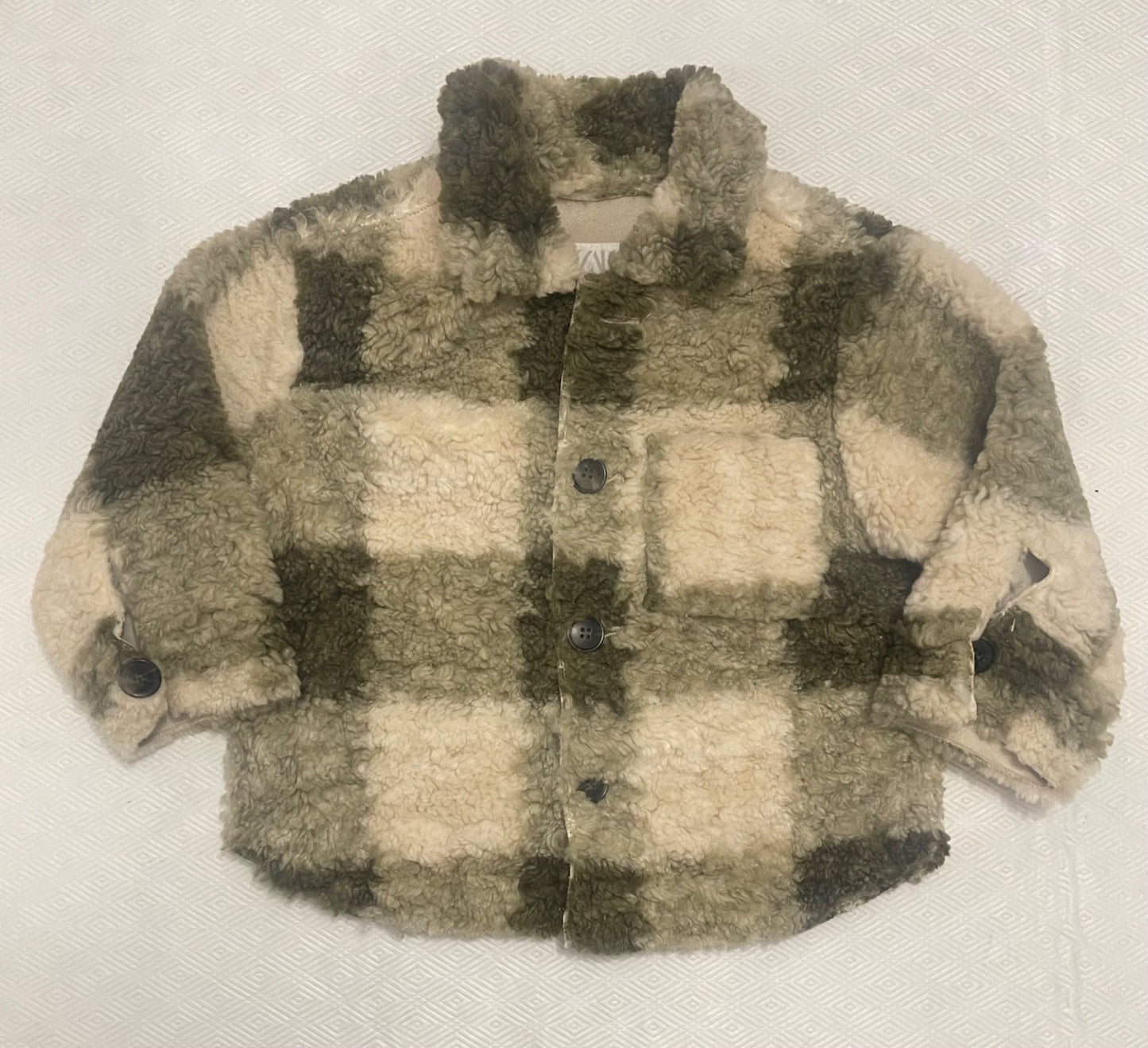 18-24 Month Plaid Fleece Jacket, Kids 24 Month (18-24M)