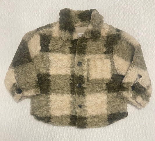 18-24 Month Plaid Fleece Jacket, Kids 24 Month (18-24M)