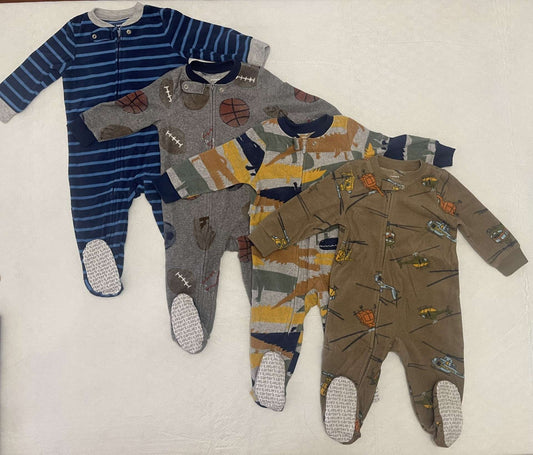 12 Month Fleece Sleepers, Kids 18 Month (12-18M)