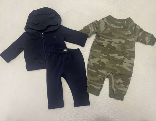 0-3 Month Outfit Bundle, Kids 3 Month (0-3M)