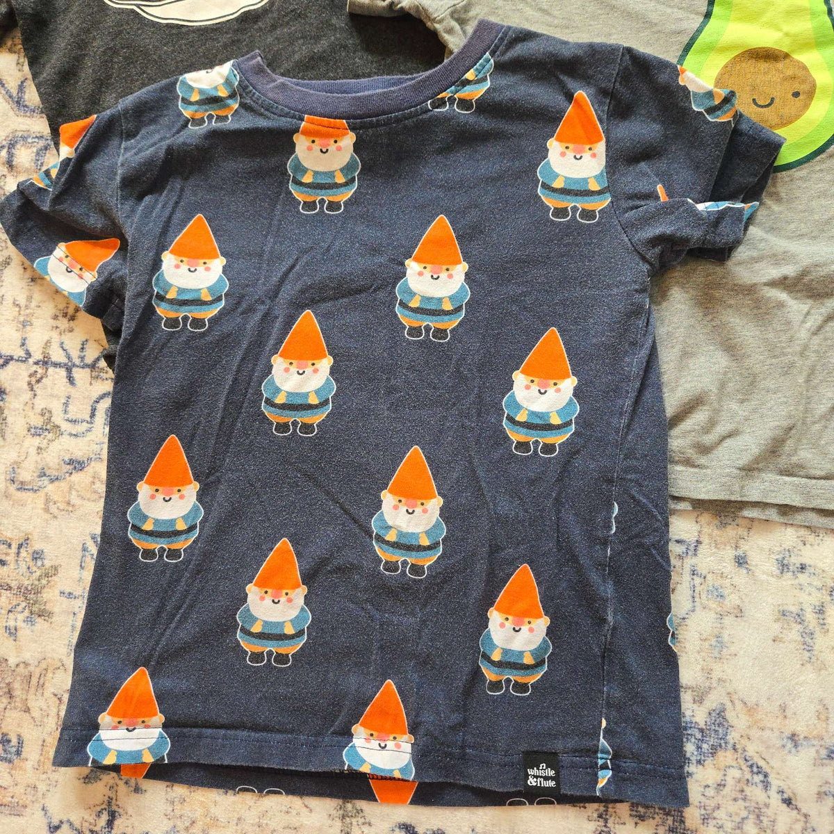 Lot of 4 5/6 Whistle & Flute Tshirts, Kids 6/6X