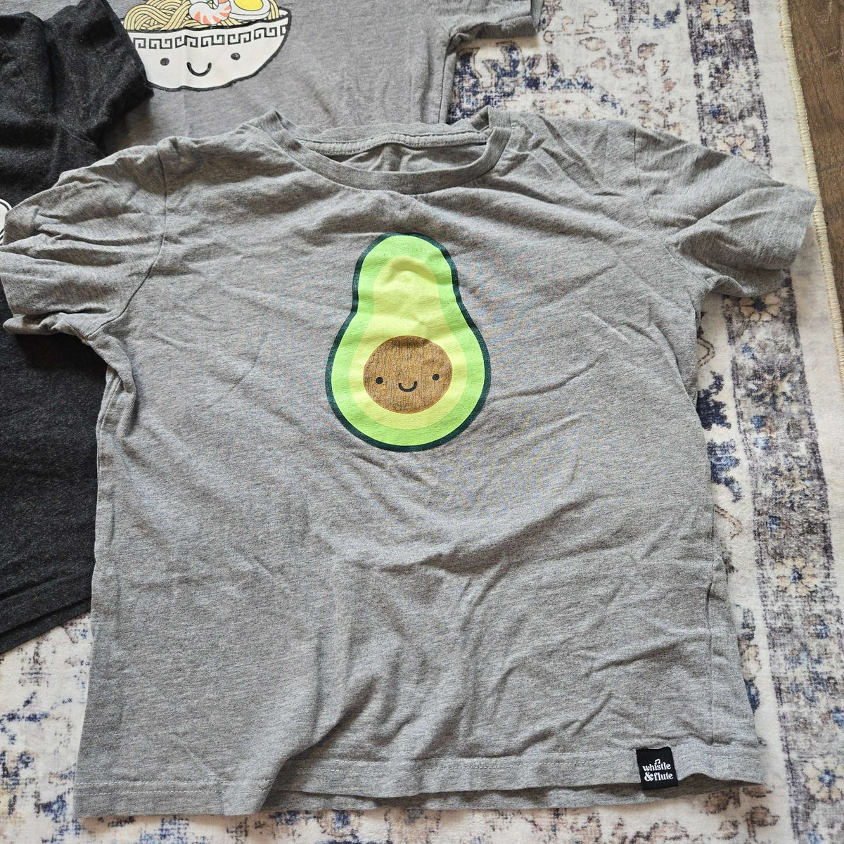 Lot of 4 5/6 Whistle & Flute Tshirts, Kids 6/6X