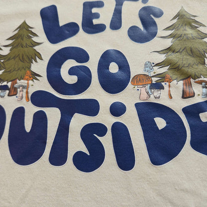 Little & Lively 5/5 Let's Go Outside Long Sleeve Shirt, Kids 6/6X