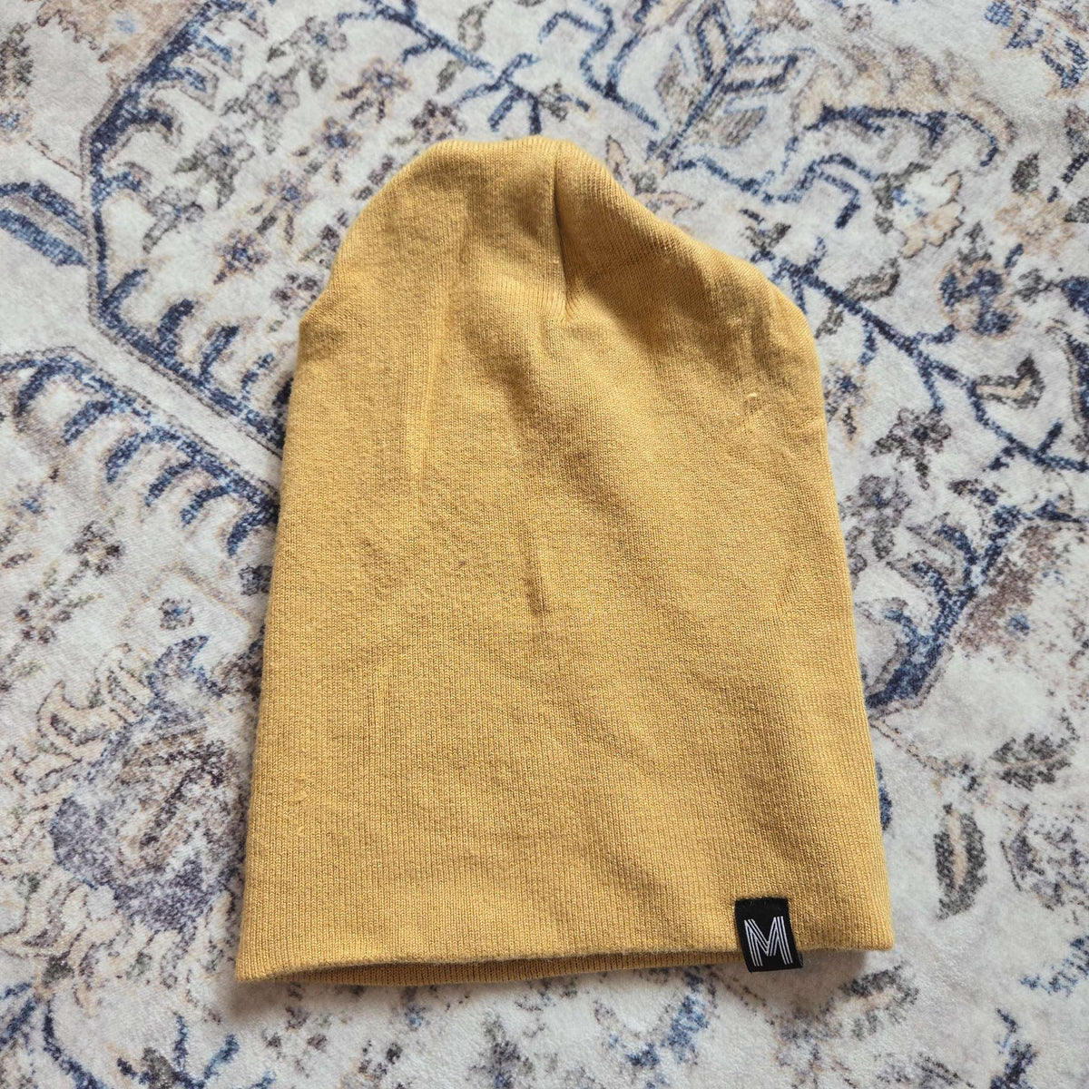 My Mila Yellow Mustard Beanie
