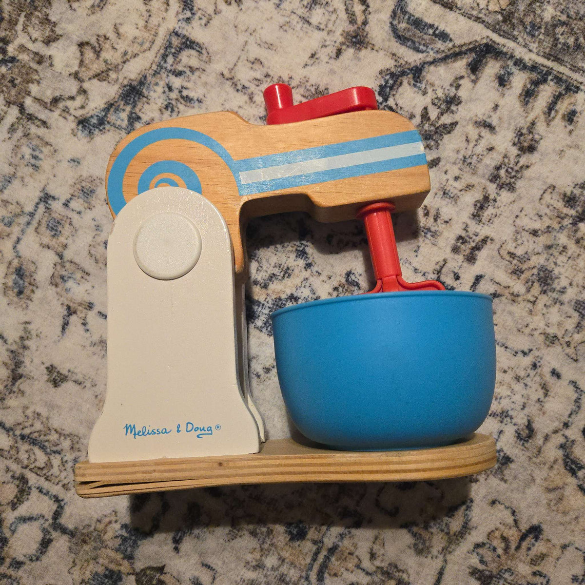 Melissa & Doug Wooden Mixer