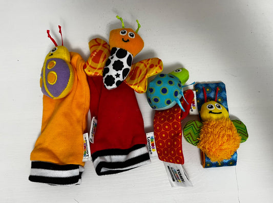 Gardenbug Foot Finder & Wrist Rattle Set; retails at $29.99