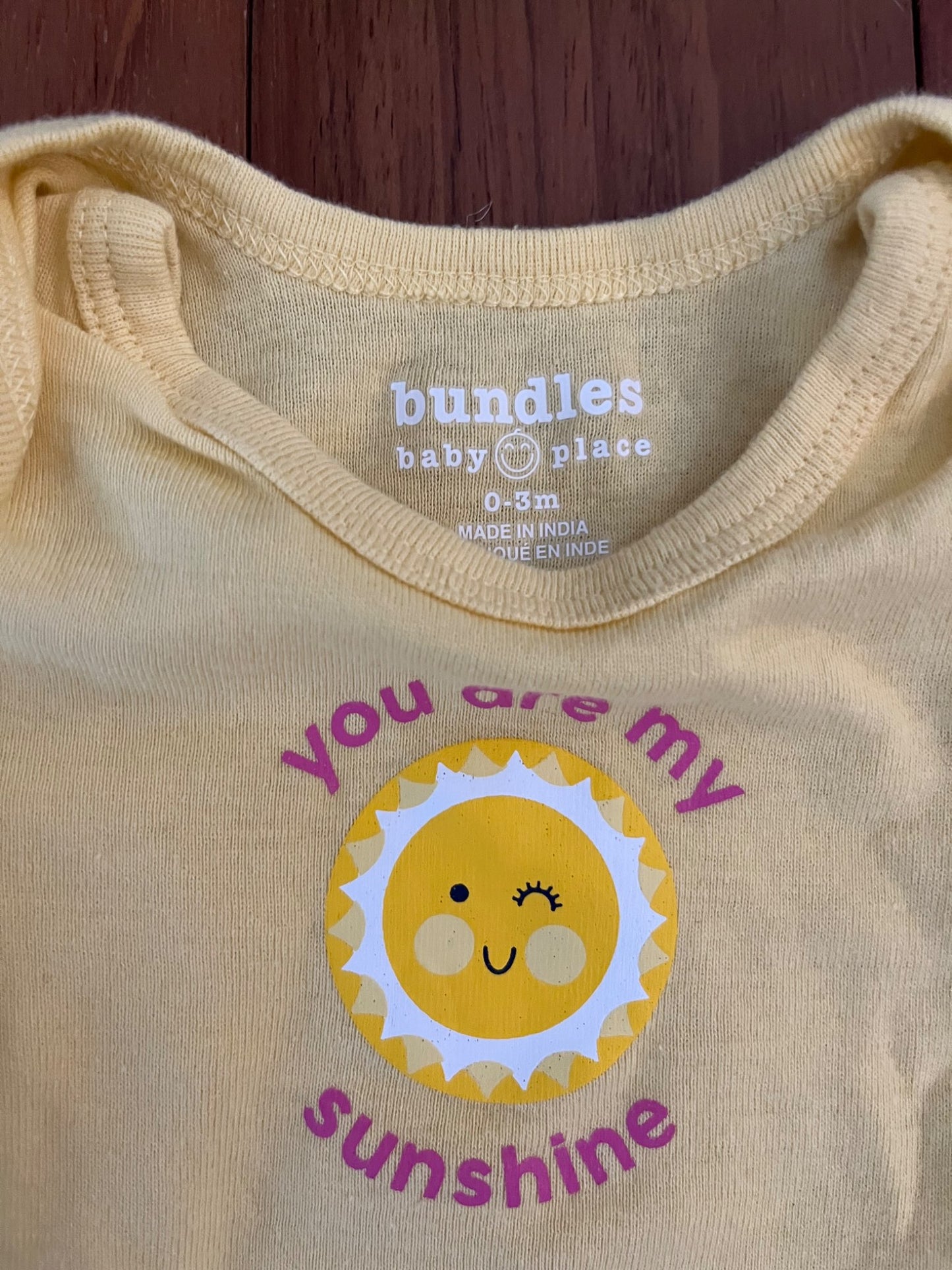 3 pack - t-shirt onesies , Kids 3 Month (0-3M)