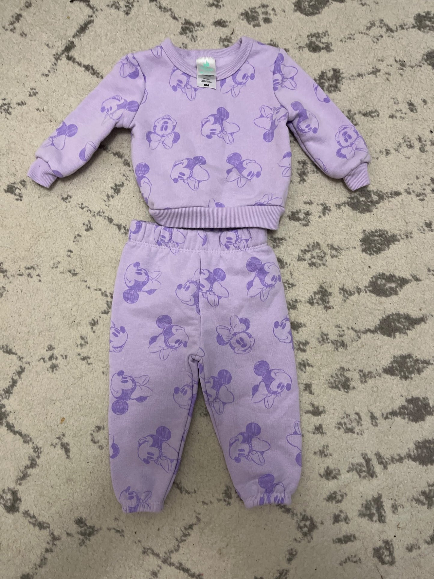 Minnie mouse track suit - size 6 months , Kids 6 Month (3-6M)