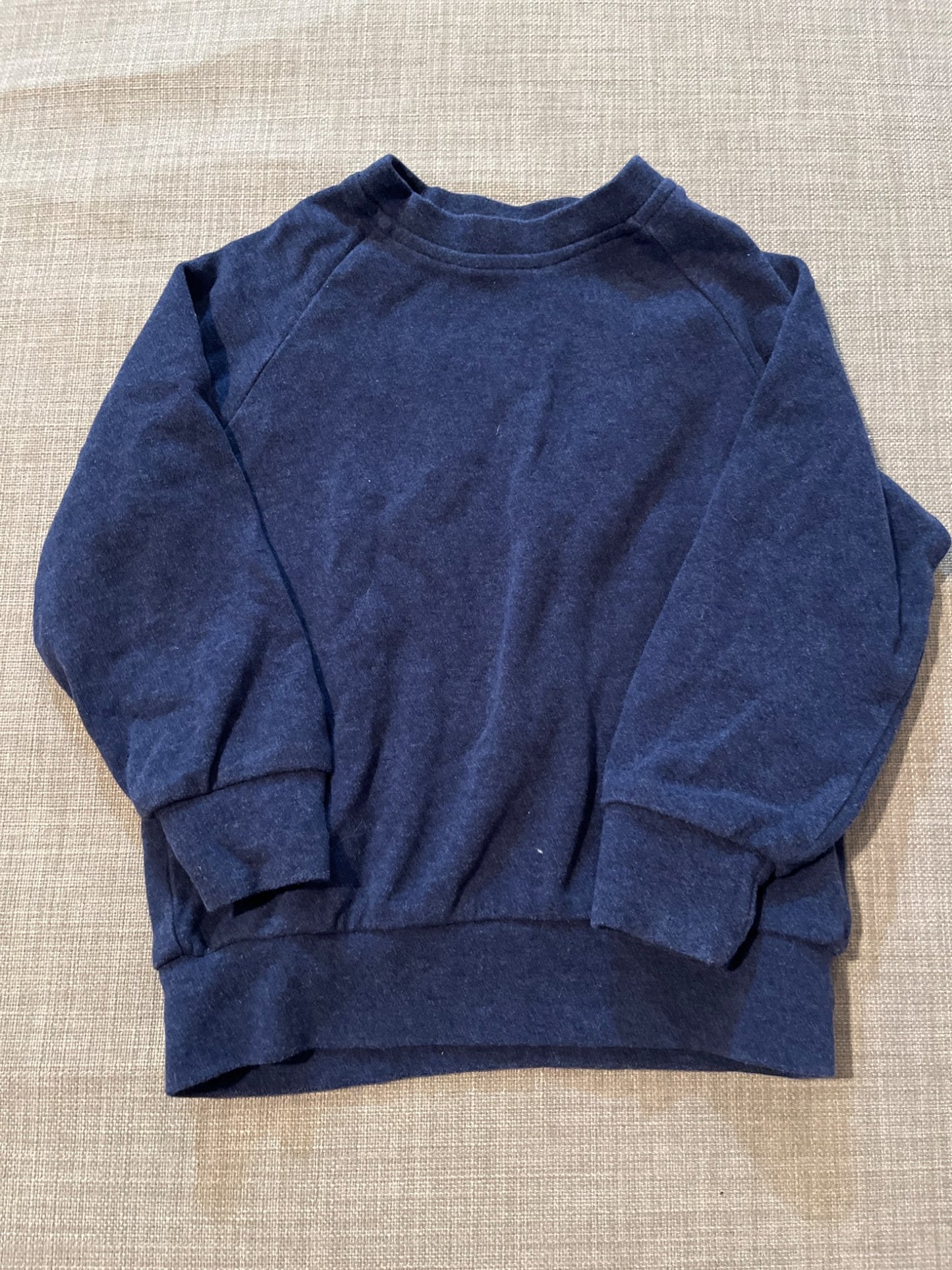 Little Lott (small shop) Navy Crew Neck, Kids 18 Month (12-18M)