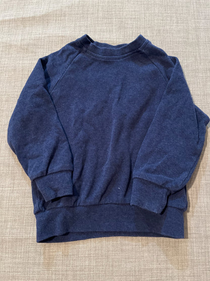 Little Lott (small shop) Navy Crew Neck, Kids 18 Month (12-18M)