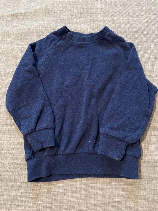 Little Lott (small shop) Navy Crew Neck, Kids 18 Month (12-18M)
