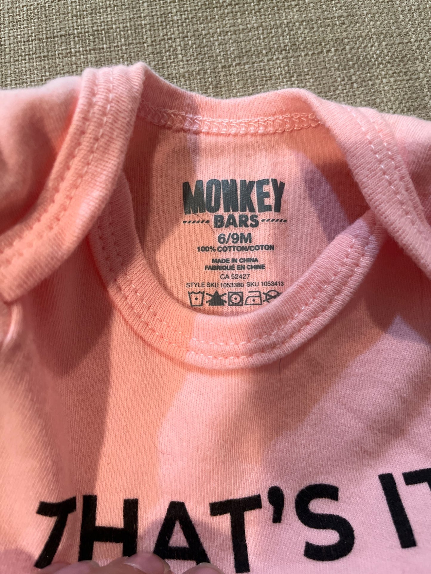 I’m Calling Grandma! outfit bundle , Kids 9 Month (6-9M)