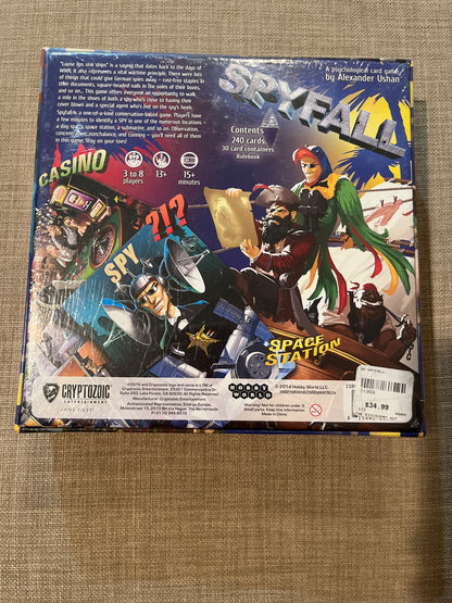 Spyfall Board Game - Brand New in Packaging, retails $34.99