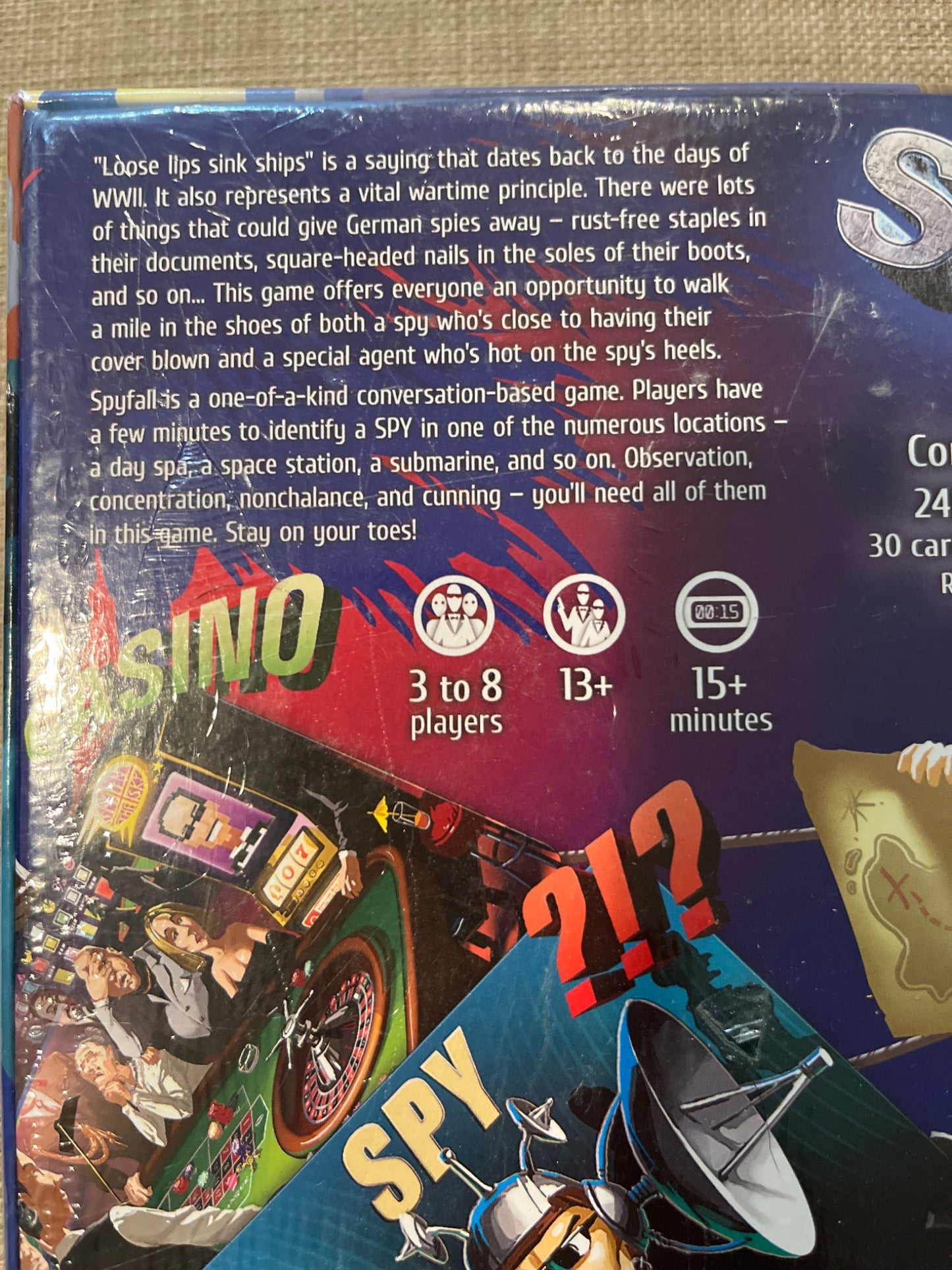 Spyfall Board Game - Brand New in Packaging, retails $34.99